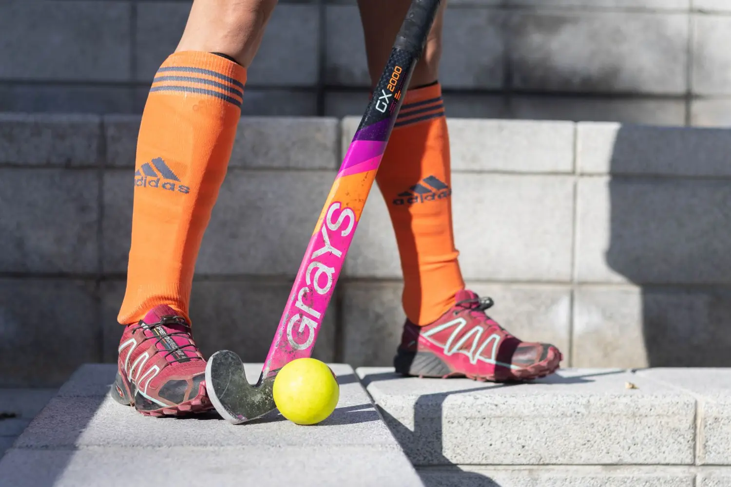Stick, ball and a first training